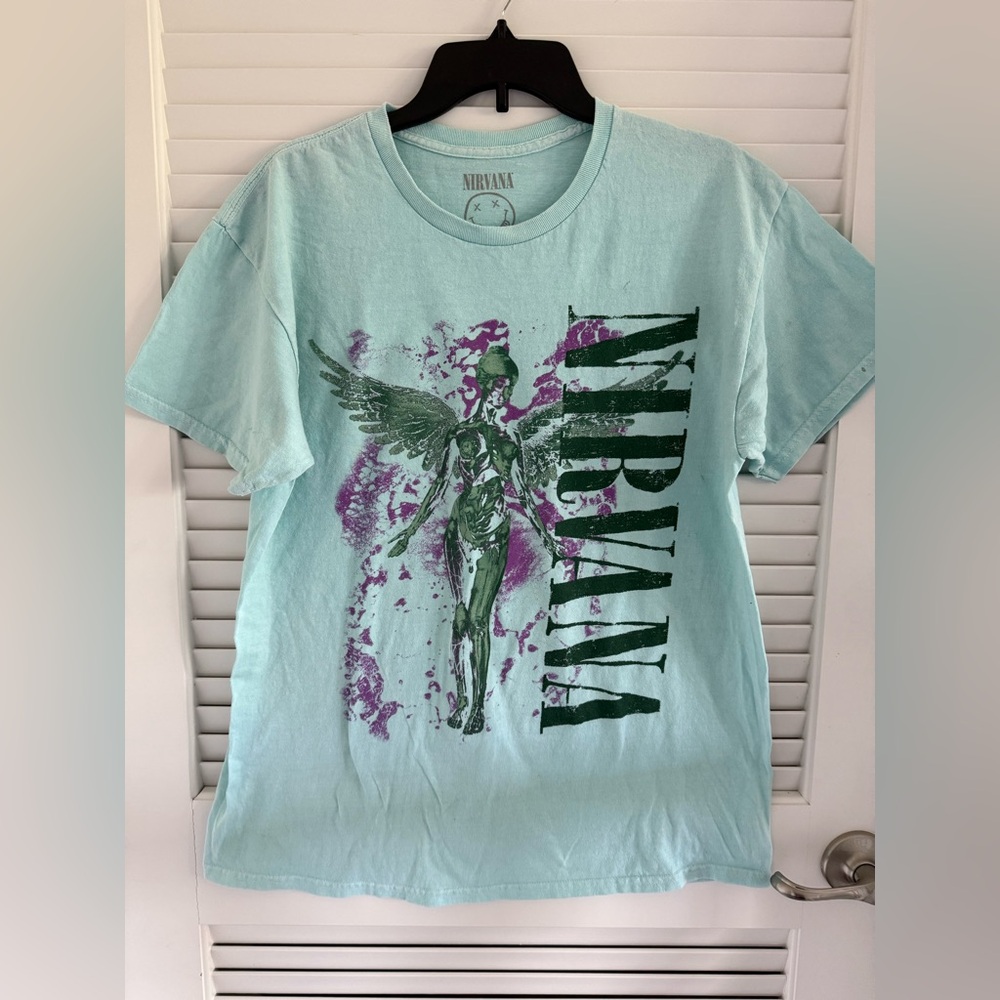 🆓 Free When Bundled- Nirvana In Utero (Anatomy-Angel) Tshirt - Large
